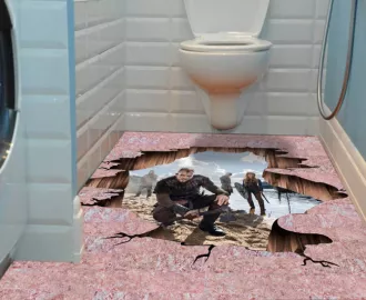 Напольное покрытие ВИКИНГИ ТРЕЩИНА В ПОЛУ
