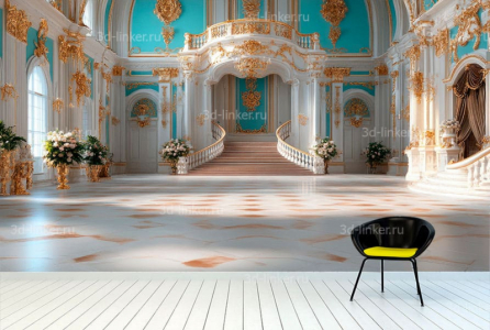 Фотообои на стену ЛЕСТНИЦА НА ВТОРОЙ ЭТАЖ