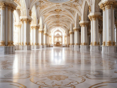 Фотообои на стену ПРИЕМНЫЙ ТОРЖЕСТВЕННЫЙ ЗАЛ